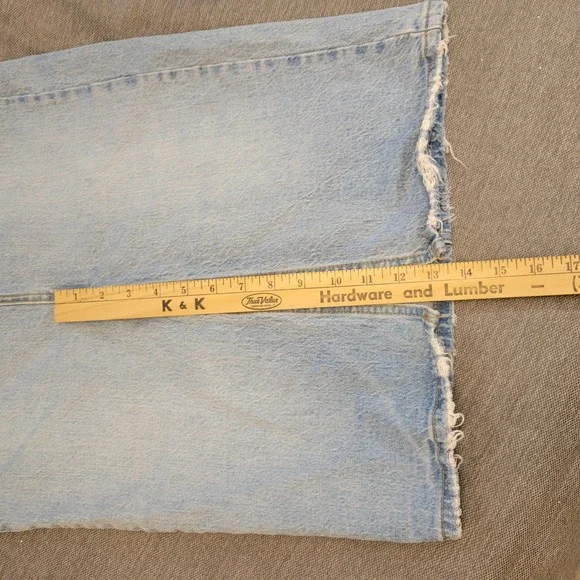 Universal Thread Womens Denim Midi Skirt Light Wash High Rise Front Slit Size 0 - Picture 5 of 7